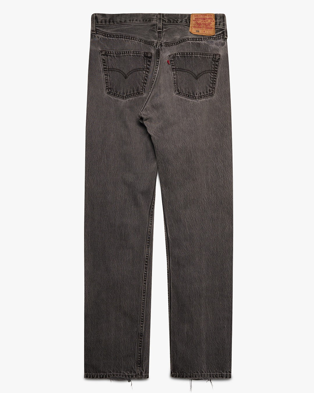 Faded Black Levi's 501 Jeans