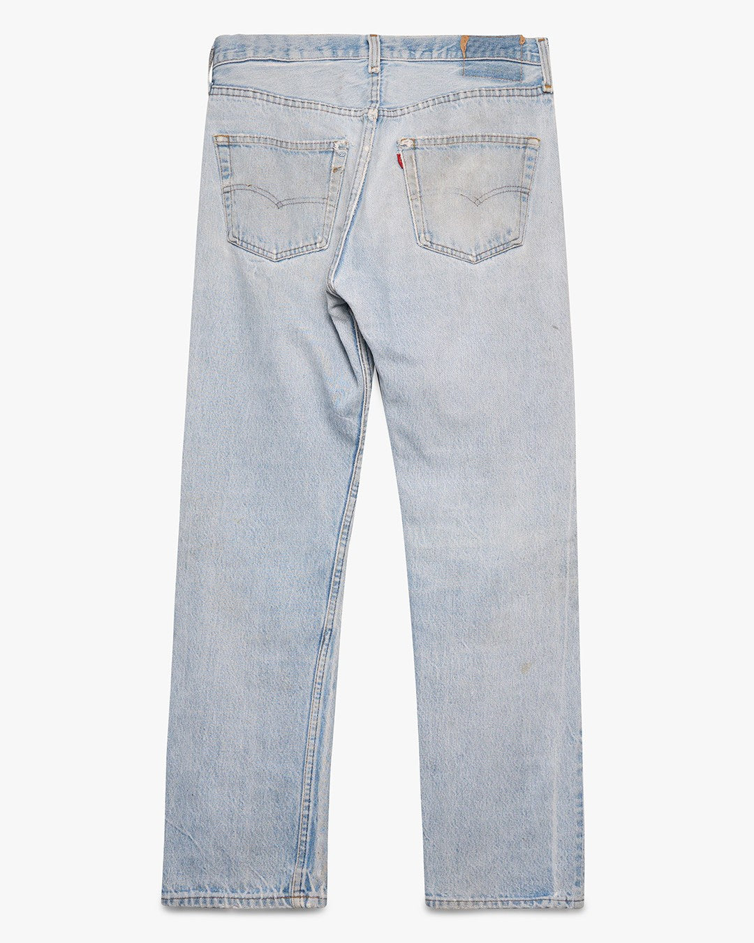 Faded &amp; Repaired Levi's 501 Jeans