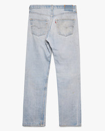 Faded &amp; Repaired Levi's 501 Jeans