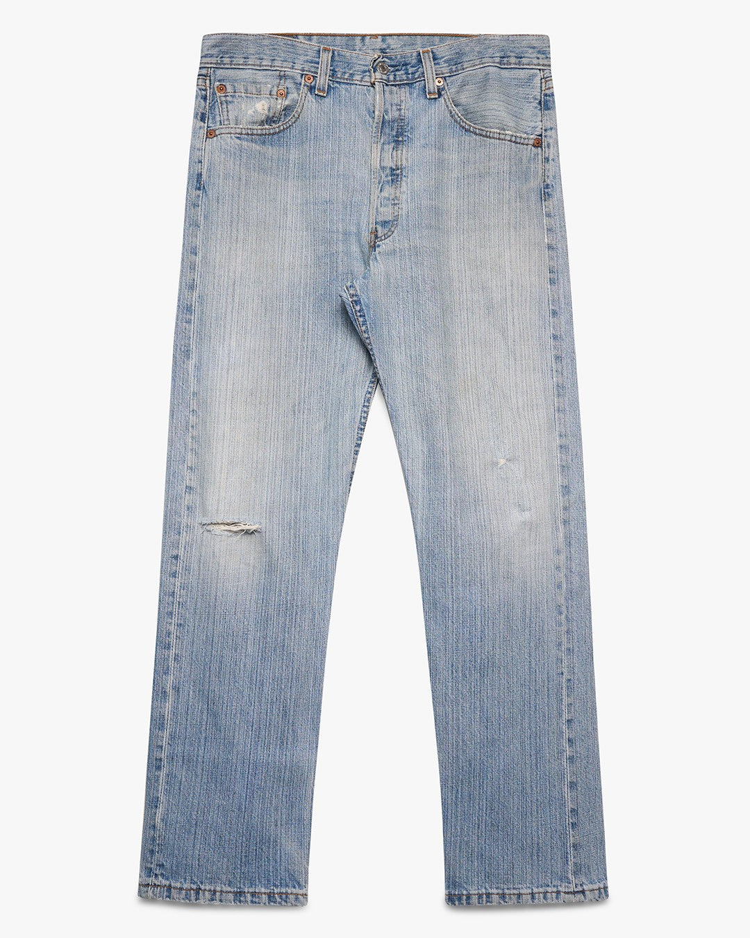 Faded Levi's 501 Slub Jeans