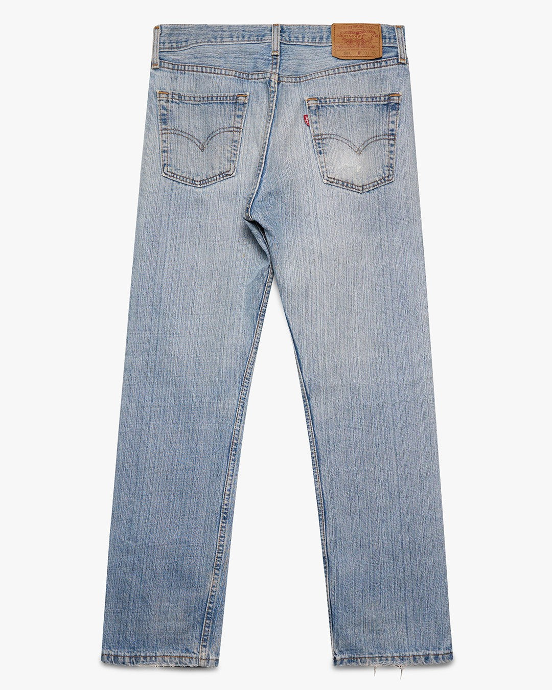 Faded Levi's 501 Slub Jeans