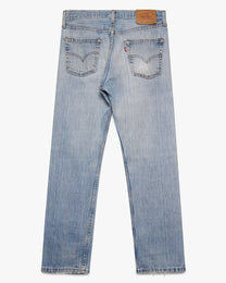 Faded Levi's 501 Slub Jeans