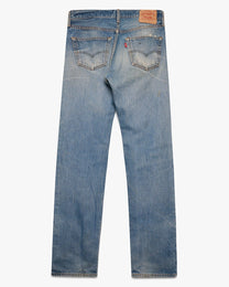 Distressed &amp; Faded Levi's 501 Jeans