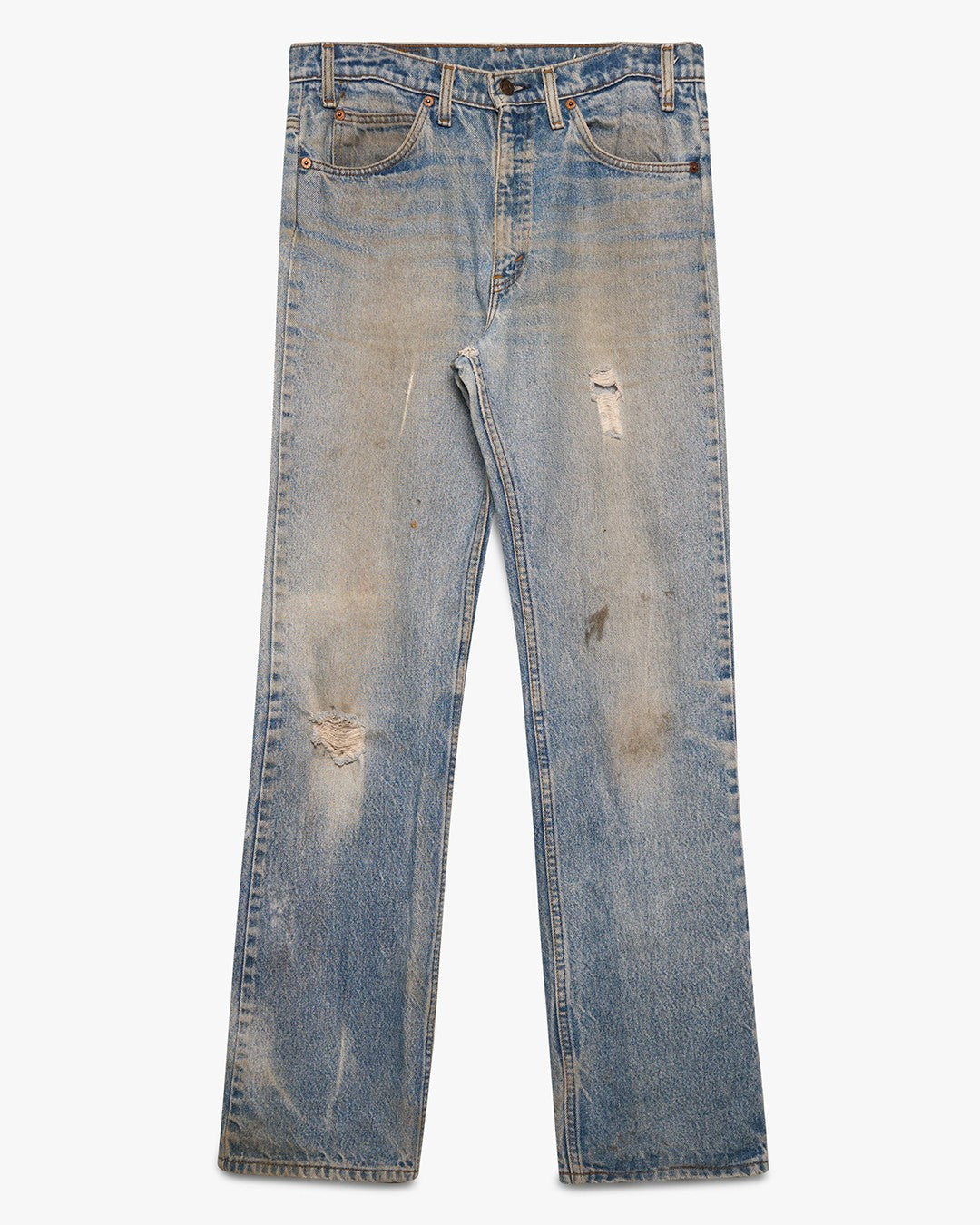 Faded &amp; Stained Levi's 517 Jeans
