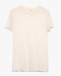 JC Penney's Paper Thin Blank White Tee