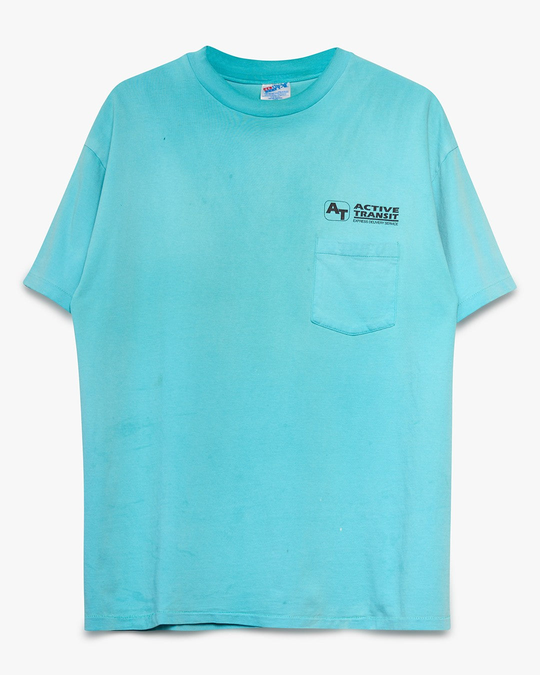 Faded Teal Active Transit Pocket Tee