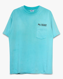 Faded Teal Active Transit Pocket Tee