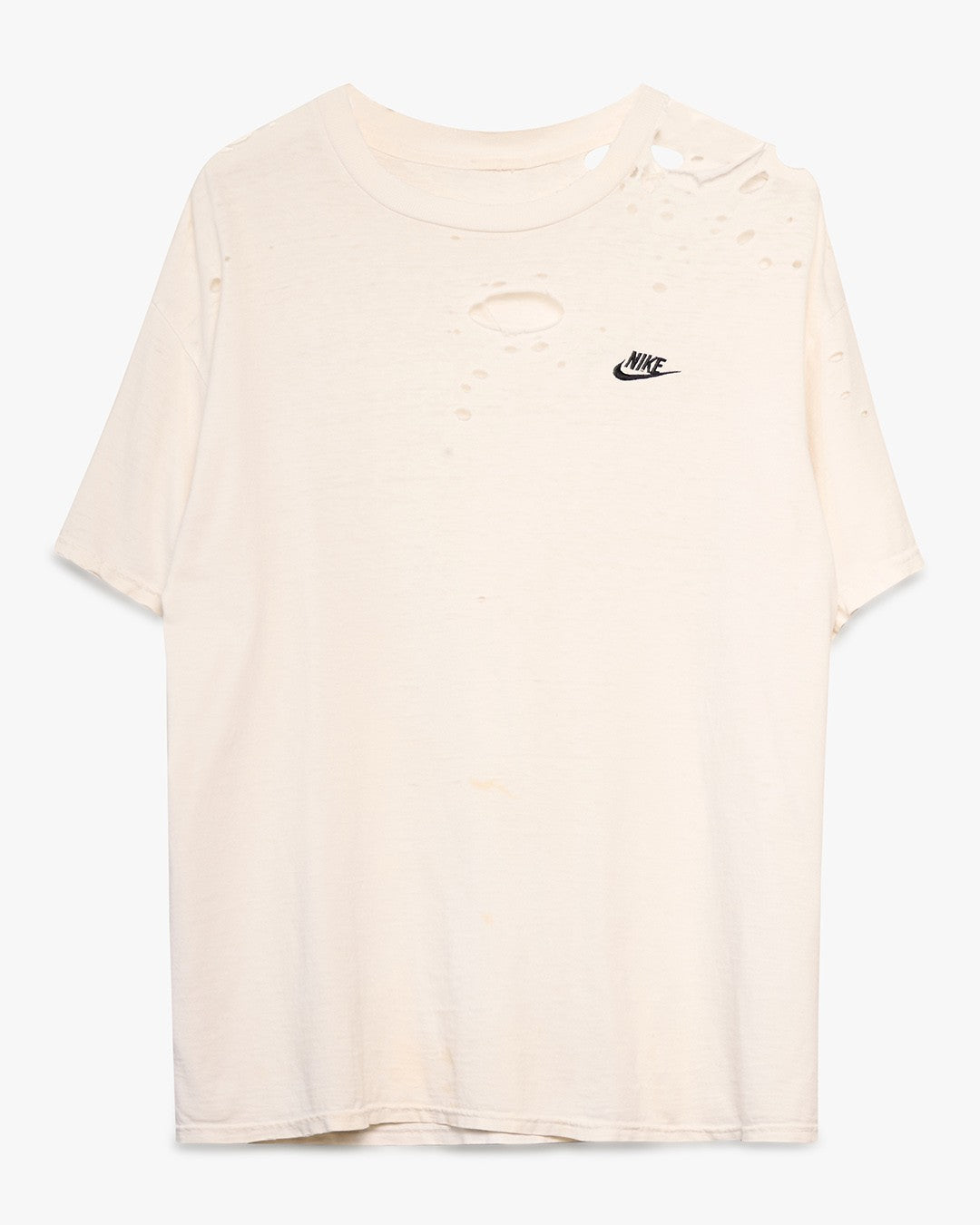 Thrashed White Nike Tee