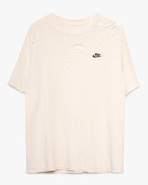 Thrashed White Nike Tee
