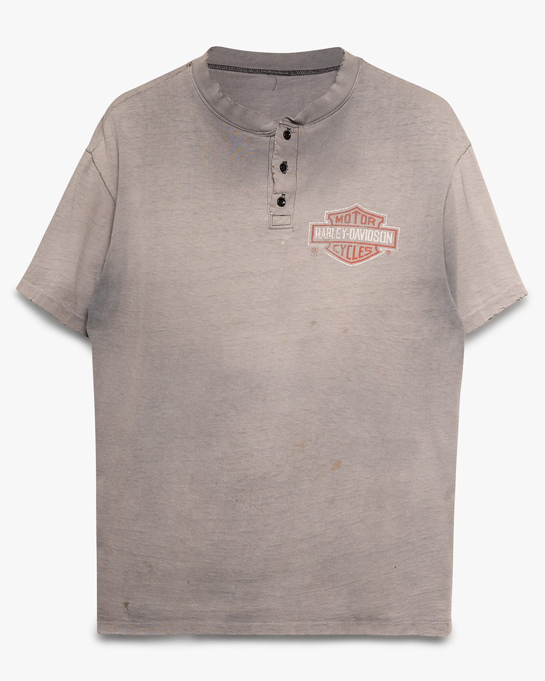 Smoked Grey Harley Henley Shirt