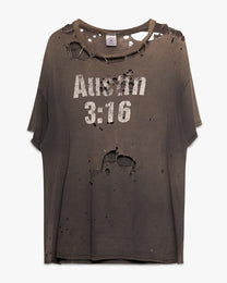 Thrashed &amp; Faded Stone Cold Tee