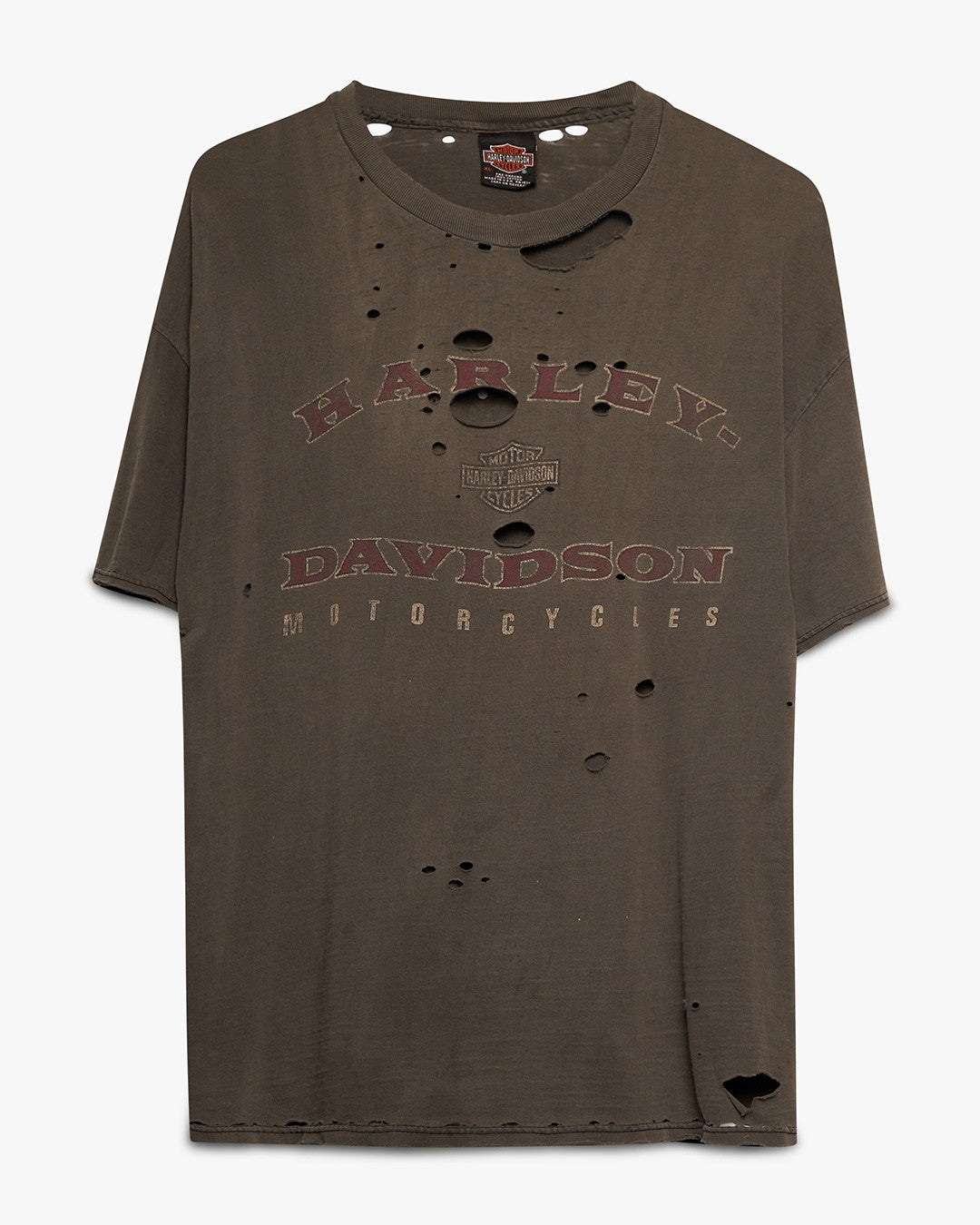 Thrashed &amp; Faded Harley Tee
