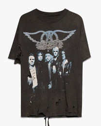 Thrashed Aerosmith Tee