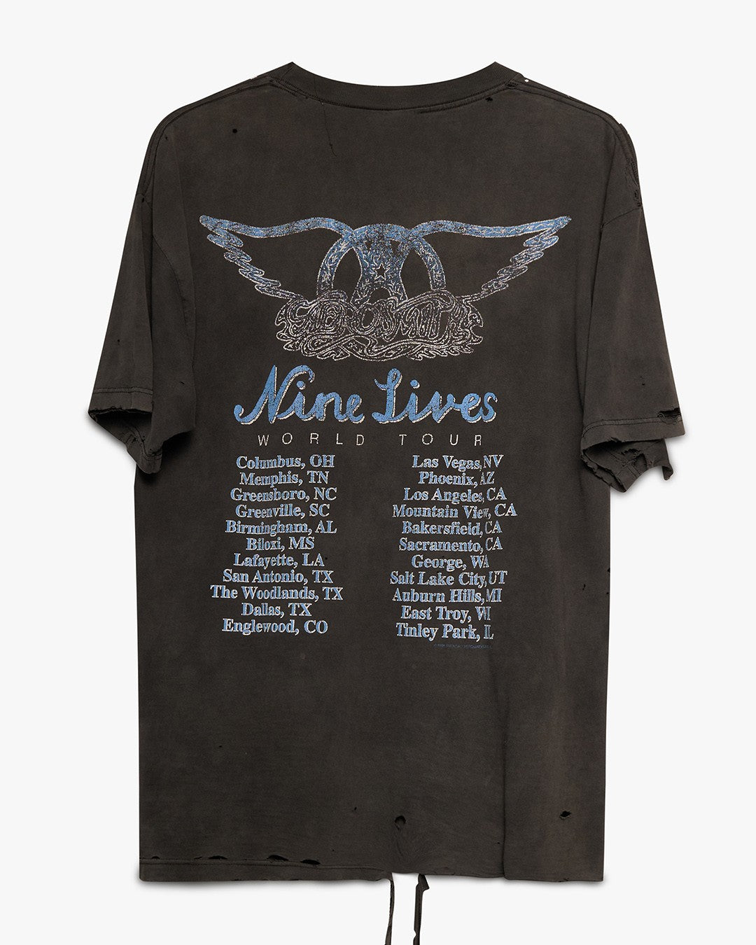 Thrashed Aerosmith Tee