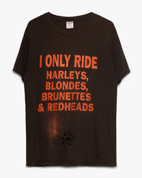 Distressed Harley Rider Tee