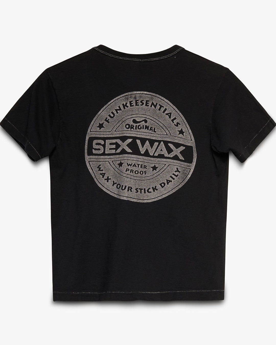 Overdyed Black Sex Wax Tee