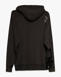 Thrashed Black Hurley Hoodie