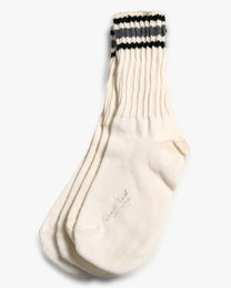Black/Grey/Black Casual Sport 100% 2-Pack Cotton Socks