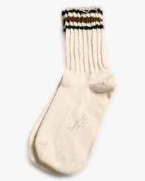 Black/Brown/Black Casual Sport 100% Cotton Socks