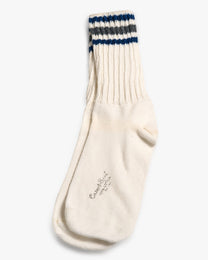 Blue/Grey/Blue Casual Sport 100% Cotton Socks