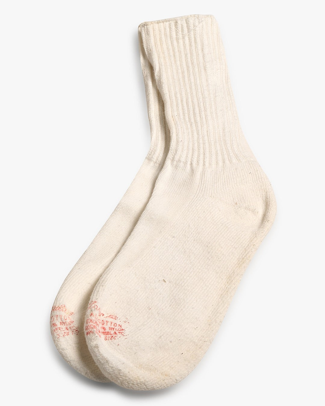 All Cotton Plain White Socks