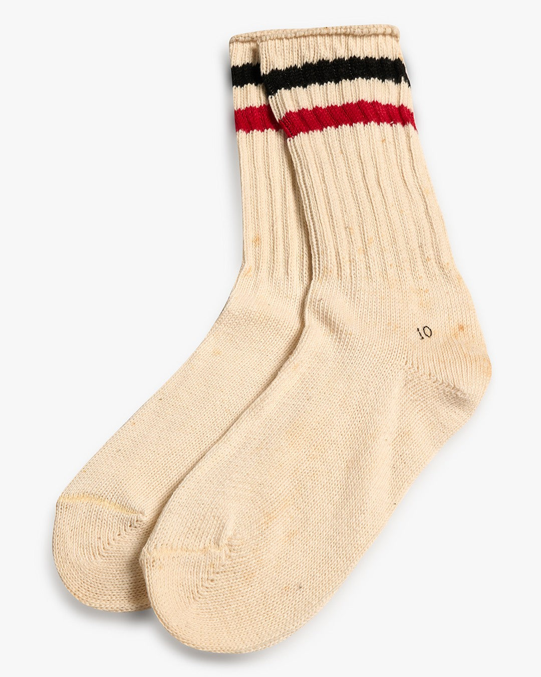 Black/Red Stained Socks