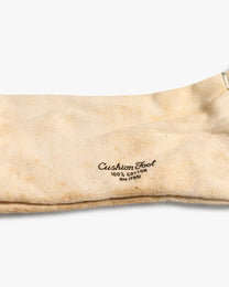 Black/Red Cushion Foot NOS Stained Socks