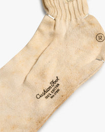 Black/Red Cushion Foot NOS Stained Socks