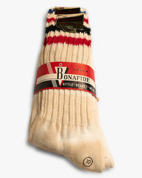 Red/Blue/Black Unopened Bonafide 3-Pack Socks