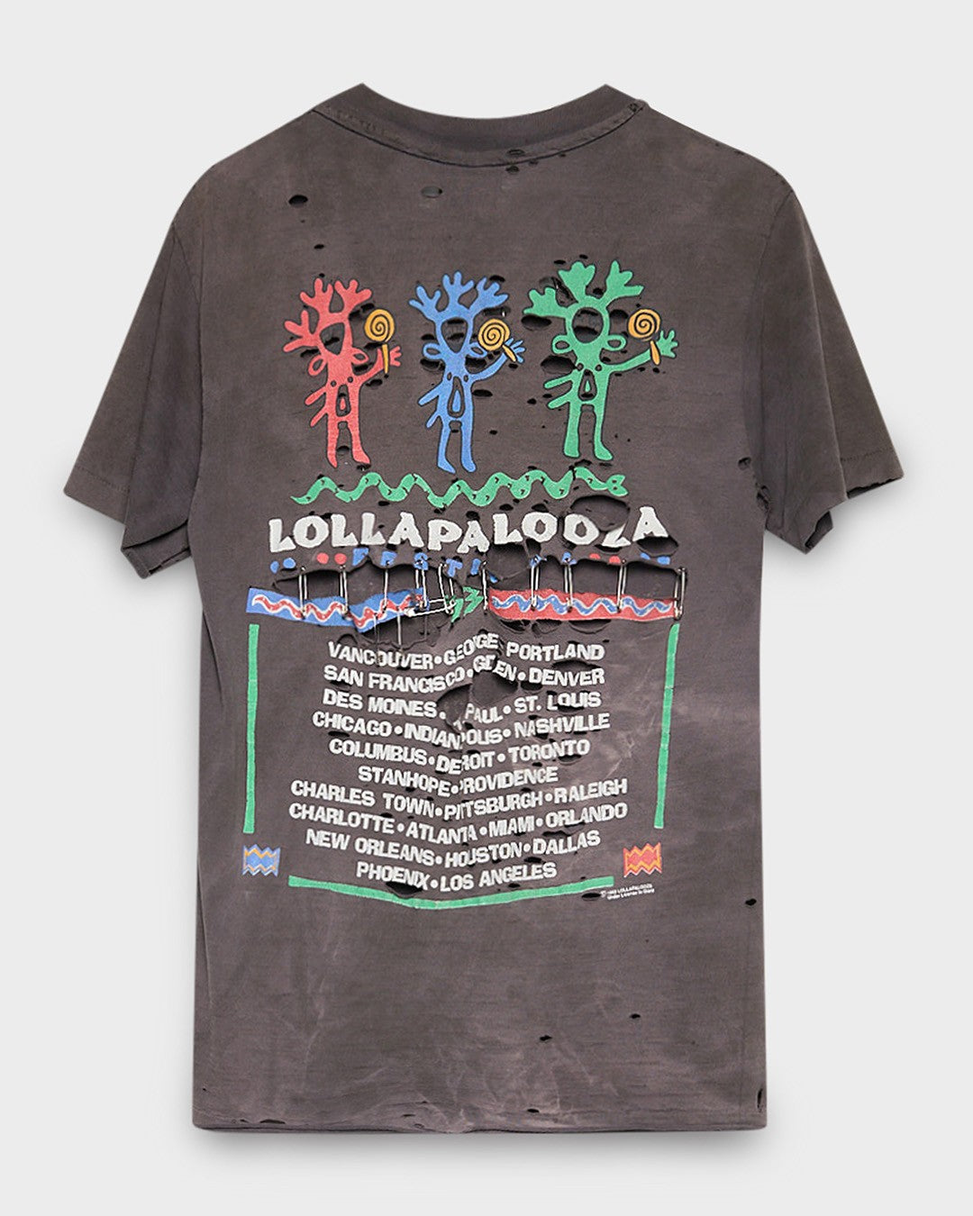 Distressed Lollapalooza Tee