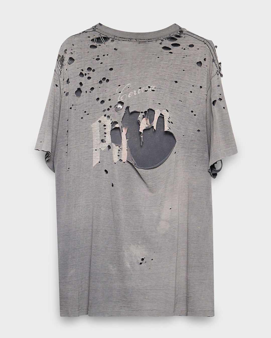 Smoked/Safety Pinned Cerveza Tee