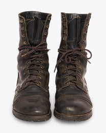 Black/Brown Combat Boots