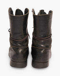 Black/Brown Combat Boots