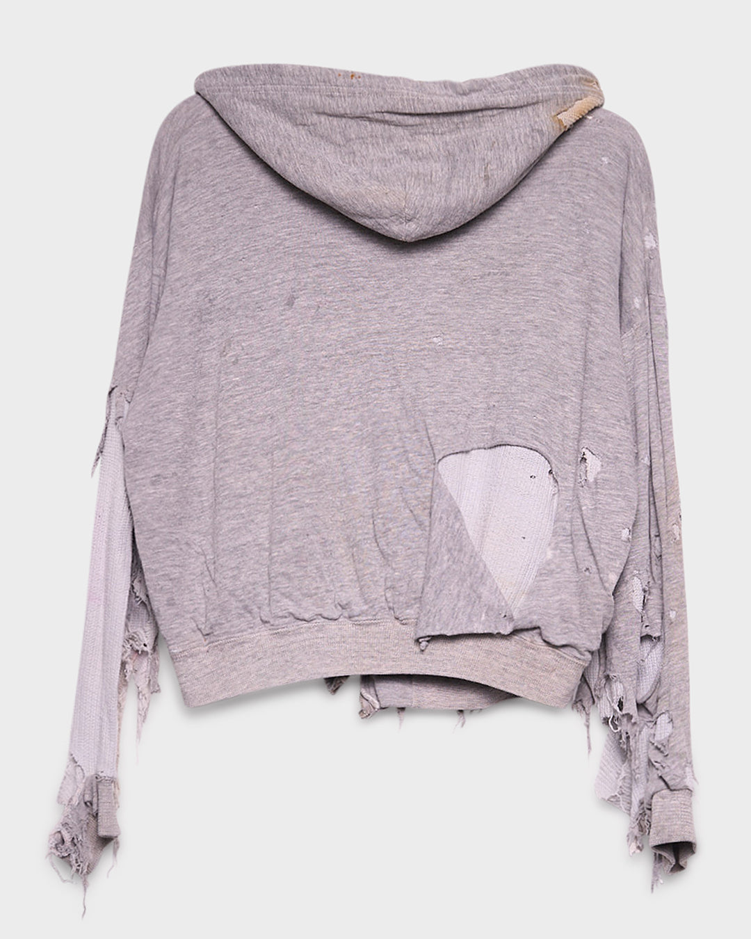 Thrashed Grey Zip-Up