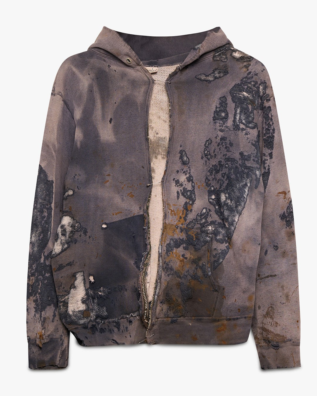 Thrashed/Decayed Navy Blue Mayo Spruce Hoodie