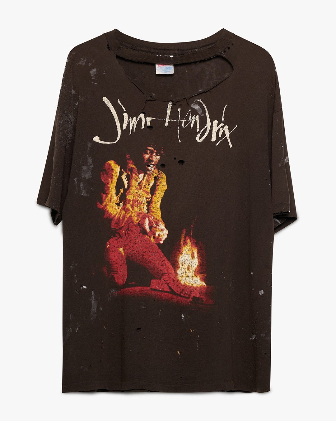 Thrashed/Painted Jimi Hendrix Tee