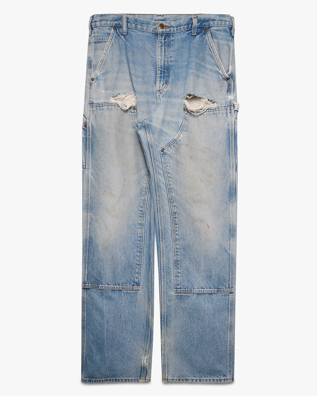 Distressed Denim Carhartt Double Knees