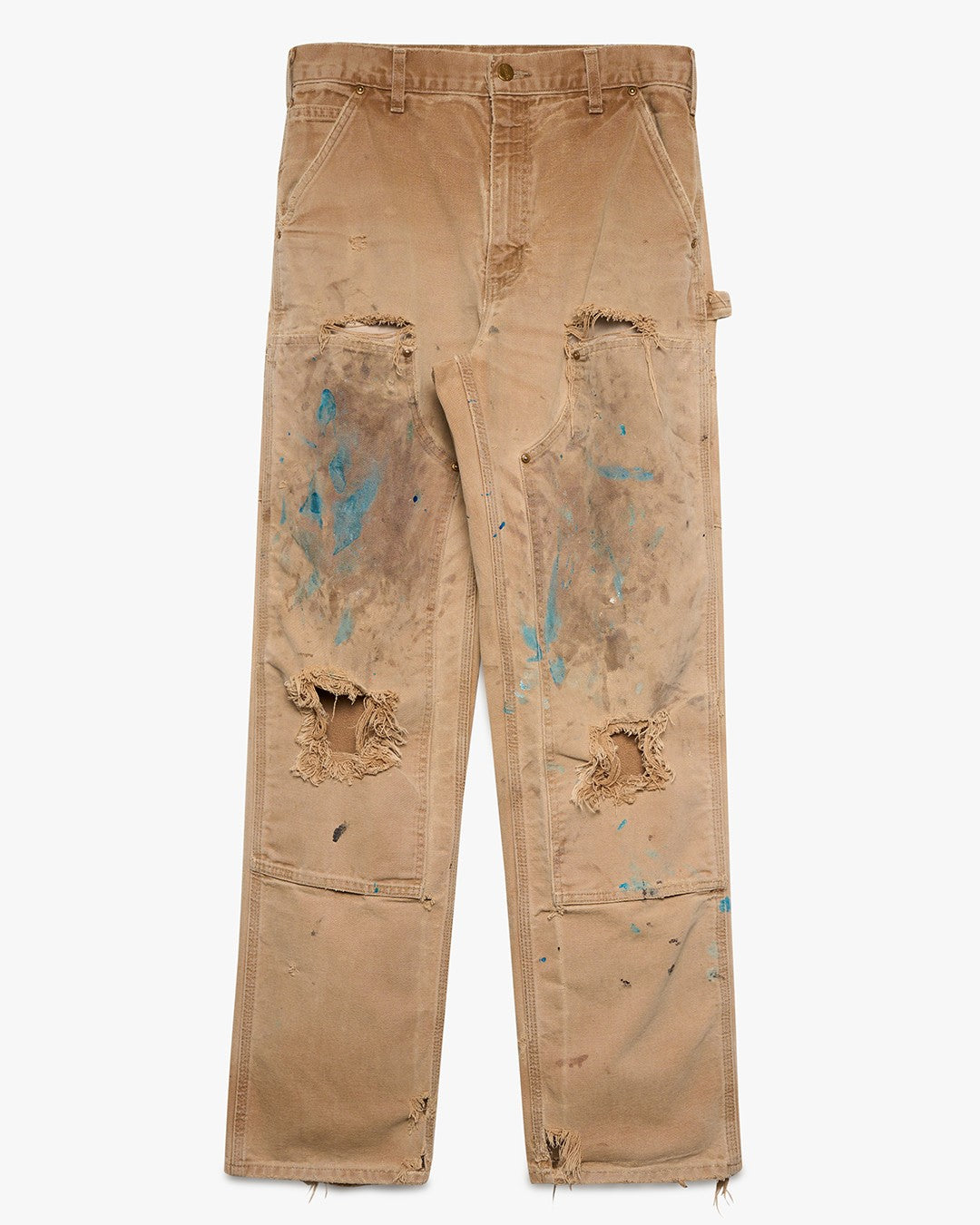 Thrashed Tan Carhartt Double Knees