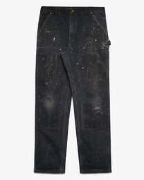 Faded Black Carhartt Double Knees