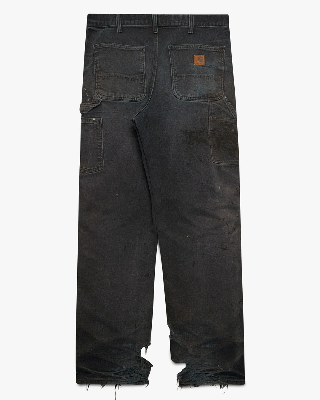 Thrashed Faded Black Carhartt Carpenters