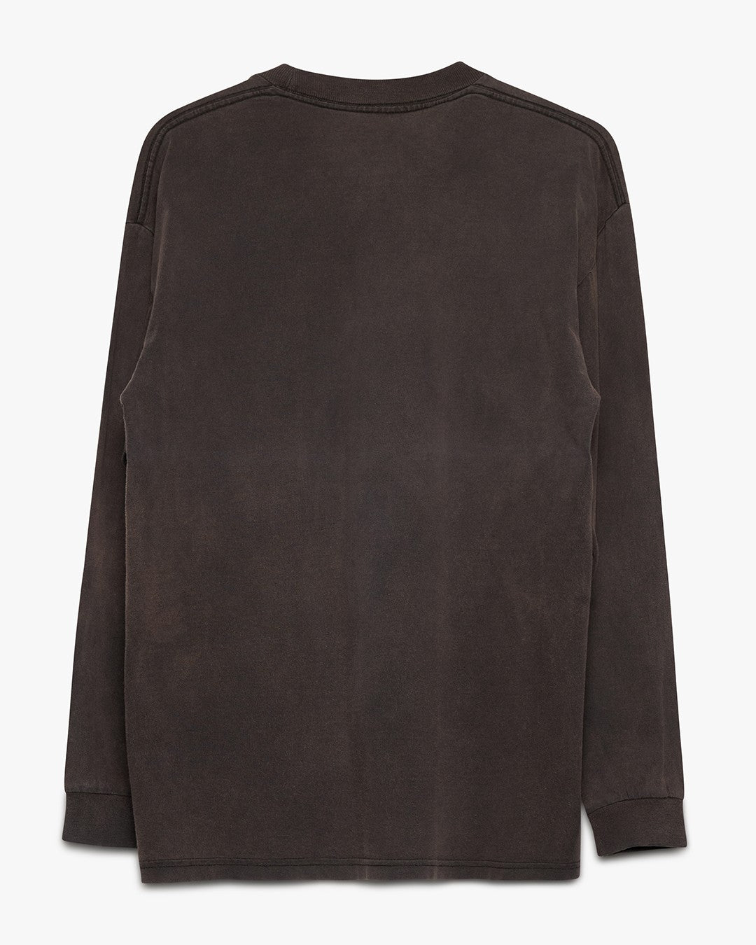 Faded Black Blank Long Sleeve