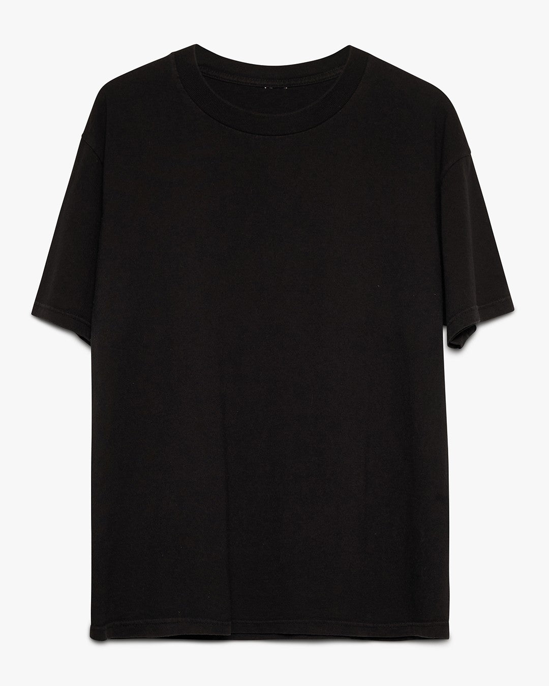 Jet Black Blank Tee