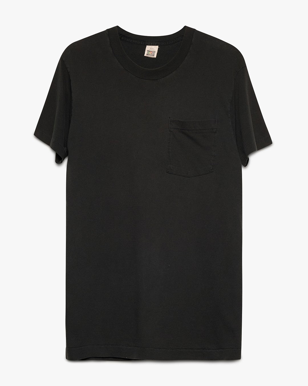 Faded FOTL Black Pocket Tee