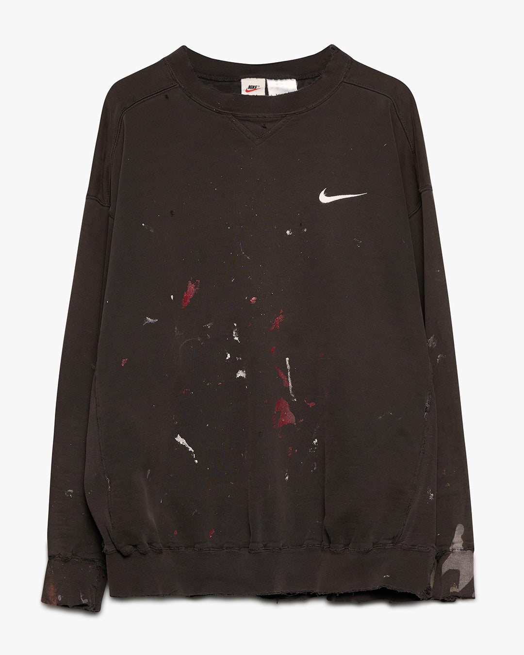 Painted/Faded Black Nike Sweatshirt