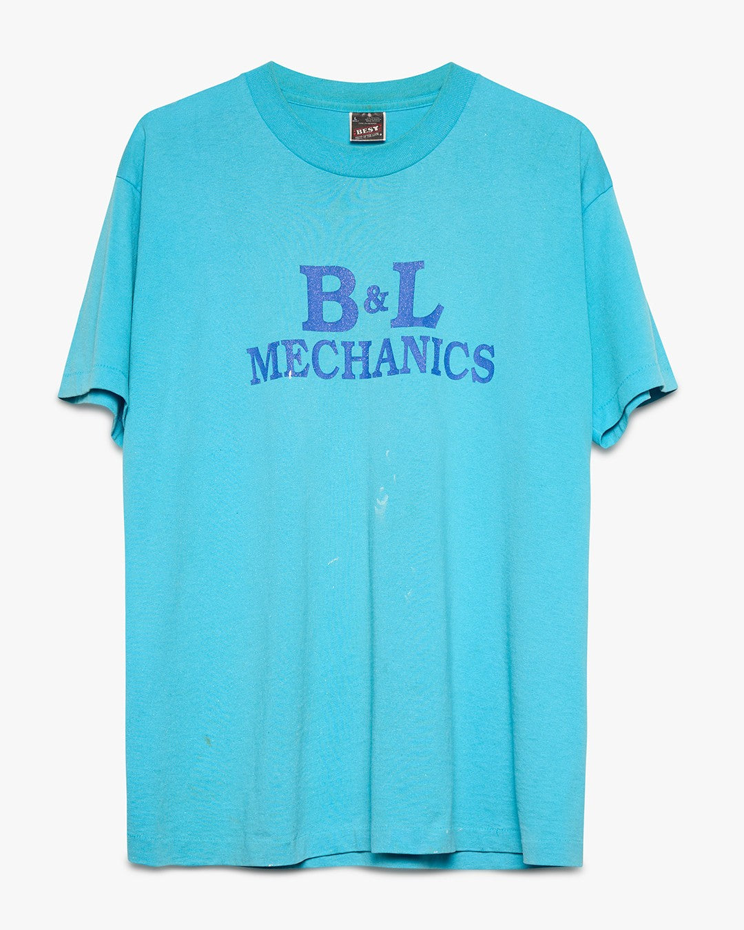 Paint Splattered B&amp;L Mechanics Tee