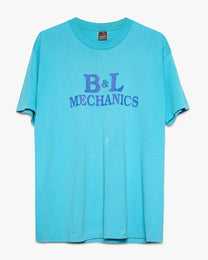 Paint Splattered B&amp;L Mechanics Tee