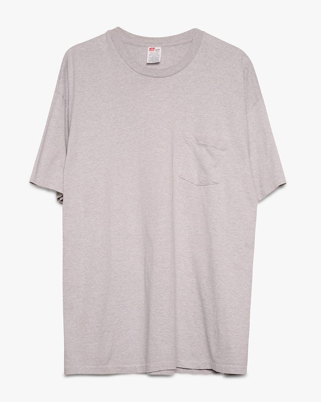 Slate Grey Hanes Pocket Tee