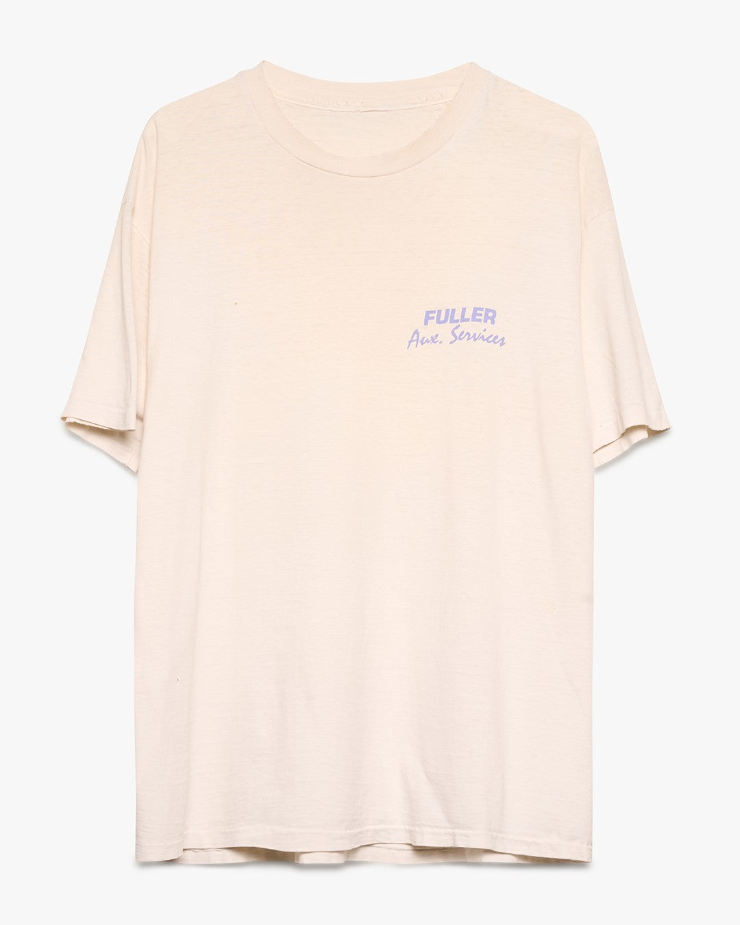 White Fuller Aux Services Tee