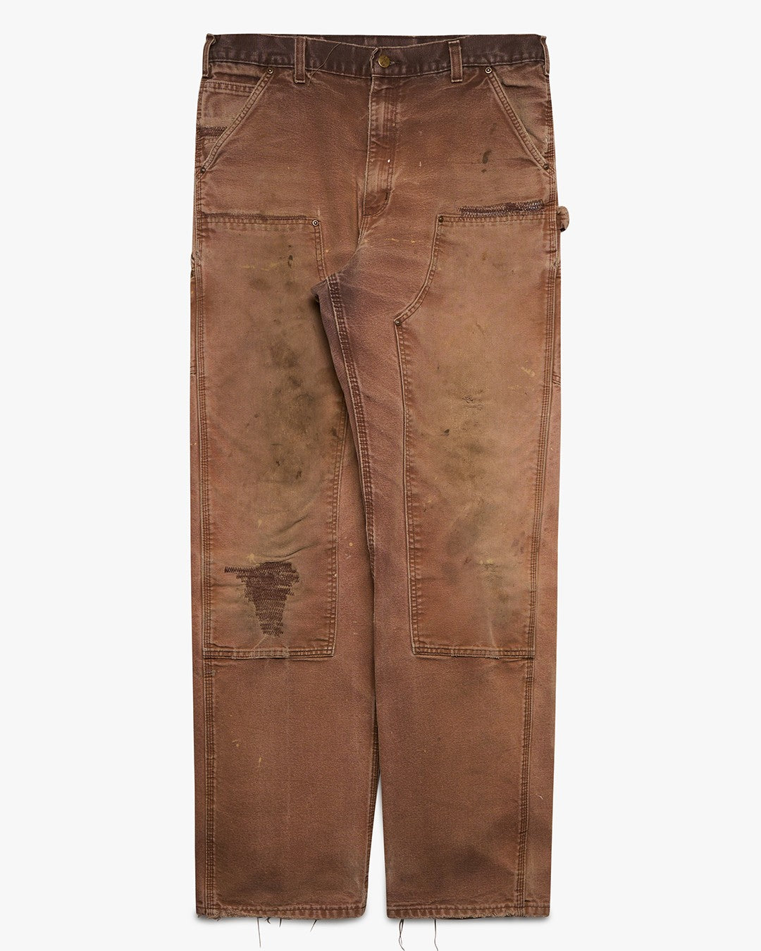 Faded Brown Carhartt Double Knees