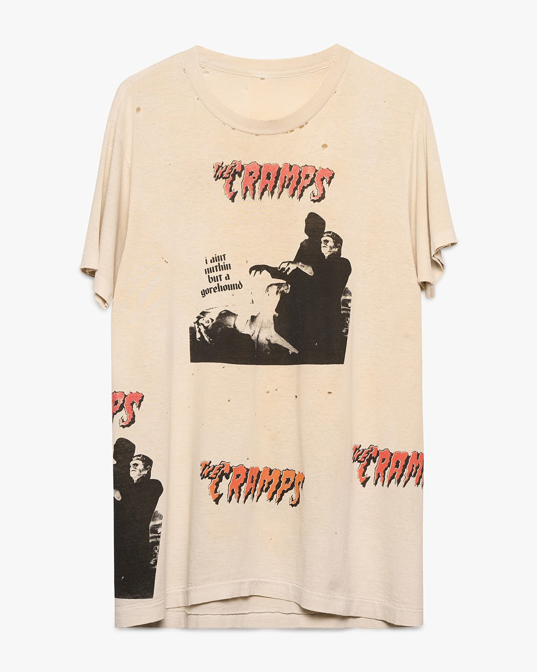 The Cramps Test Print T-Shirt